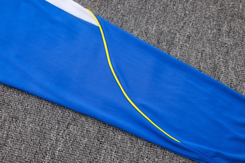 2026 Chelsea Violet Blue Long-sleeved half-pull training kit