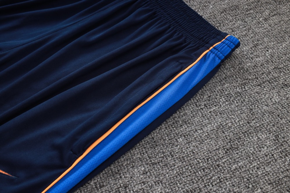 2026 France White Long-sleeved half-pull training kit