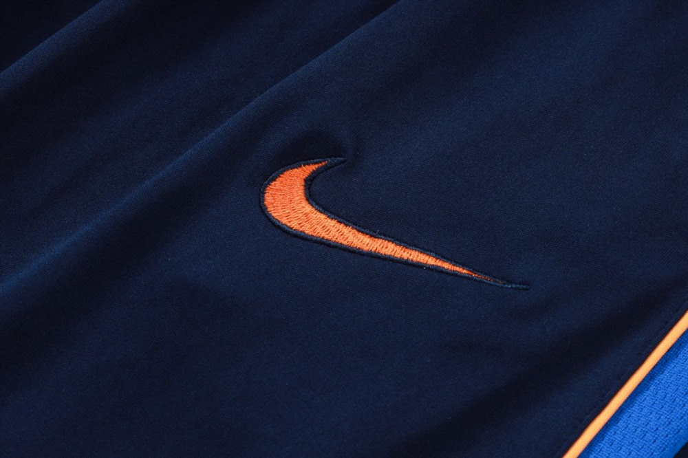 2026 France White Long-sleeved half-pull training kit