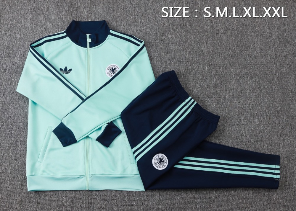 2026 Germany Light green Jacket Training Suit Set