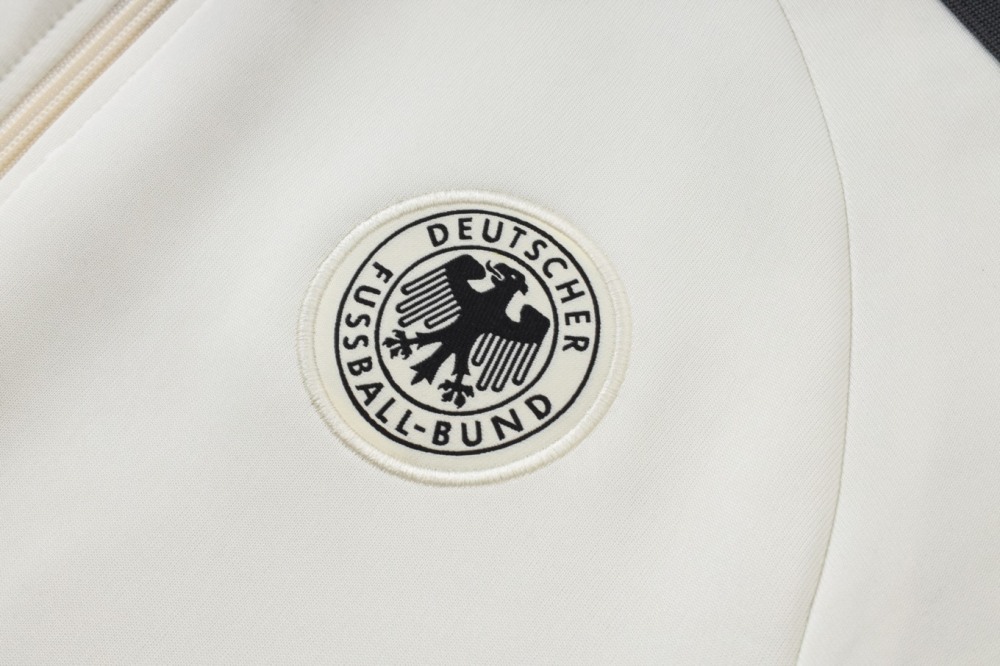 2026 Germany Off-white Jacket Training Suit Set