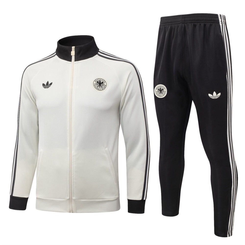 2026 Germany Off-white Jacket Training Suit Set