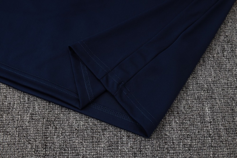 2026 Inter Milan Cyan Long-sleeved half-pull training kit