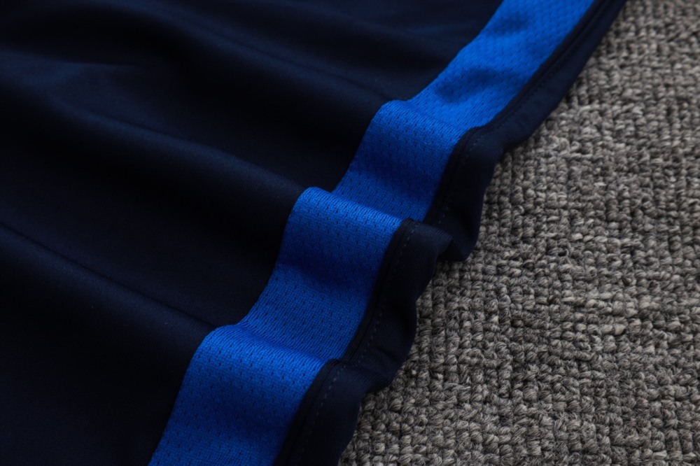 2026 Inter Milan Cyan Long-sleeved half-pull training kit