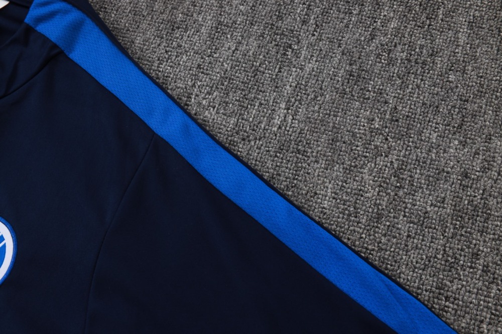 2026 Inter Milan Cyan Long-sleeved half-pull training kit