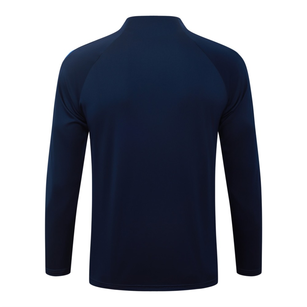 2026 Inter Milan Cyan Long-sleeved half-pull training kit