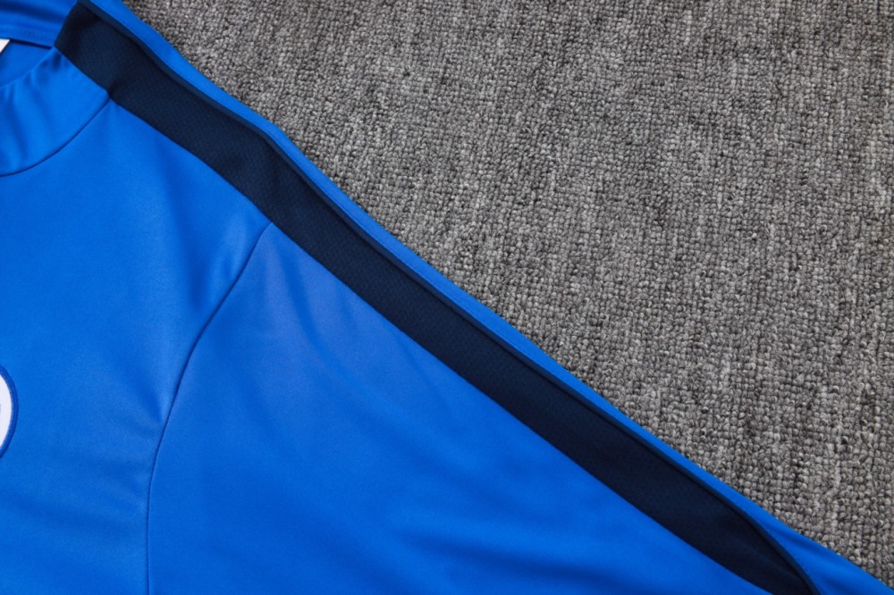 2026 Inter Milan Violet Blue Long-sleeved half-pull training kit