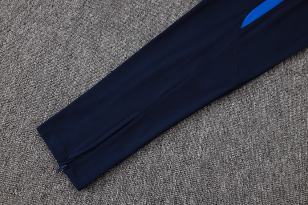 2026 Inter Milan Violet Blue Long-sleeved half-pull training kit