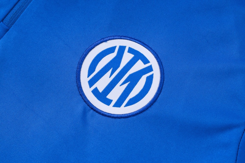 2026 Inter Milan Violet Blue Long-sleeved half-pull training kit
