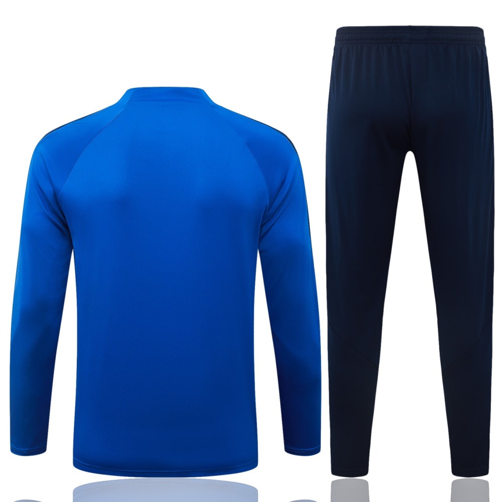 2026 Inter Milan Violet Blue Long-sleeved half-pull training kit