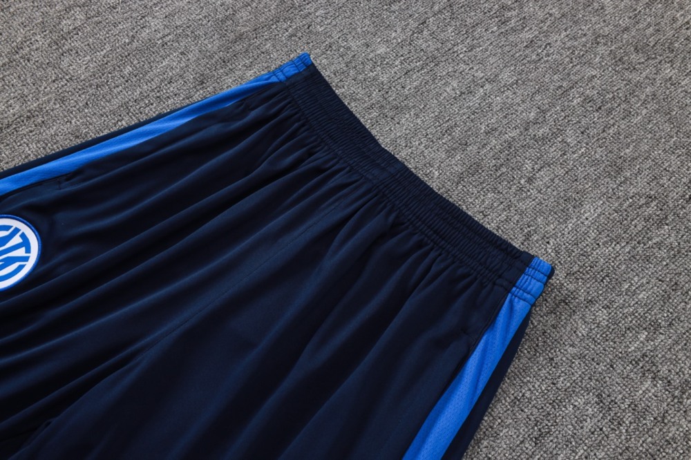 2026 Inter Milan Violet Blue Long-sleeved half-pull training kit