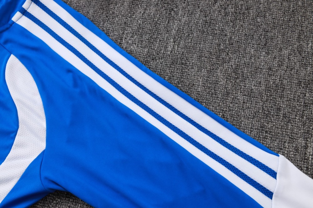 2026 Juventus Violet Blue Long-sleeved half-pull training kit