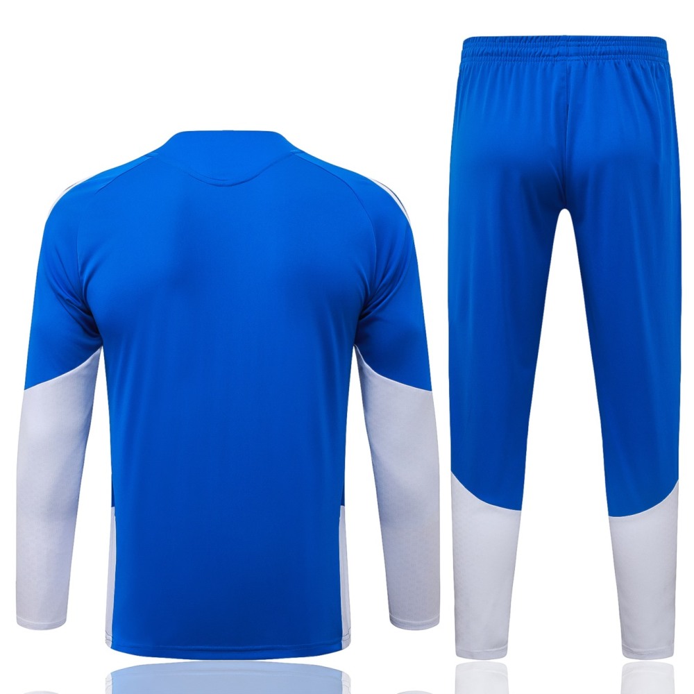 2026 Juventus Violet Blue Long-sleeved half-pull training kit