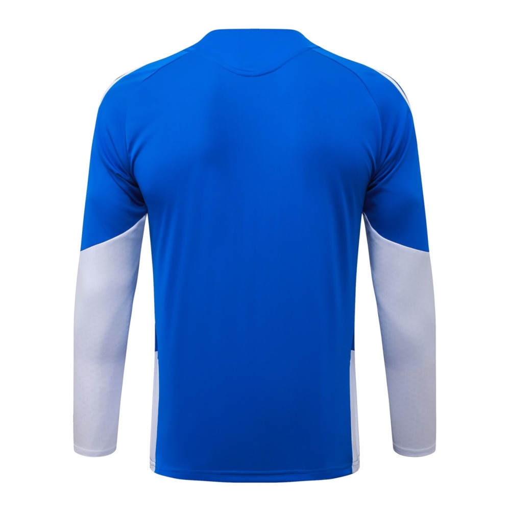 2026 Juventus Violet Blue Long-sleeved half-pull training kit