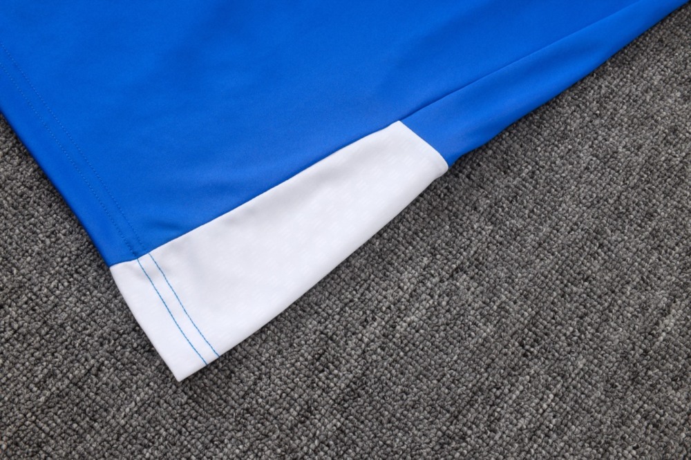 2026 Juventus Violet Blue Long-sleeved half-pull training kit
