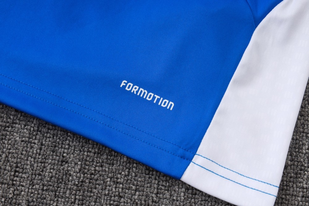2026 Juventus Violet Blue Long-sleeved half-pull training kit