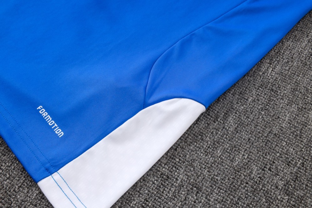 2026 Juventus Violet Blue Long-sleeved half-pull training kit