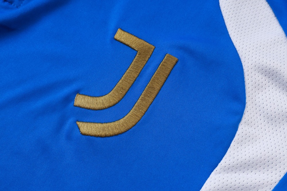 2026 Juventus Violet Blue Long-sleeved half-pull training kit