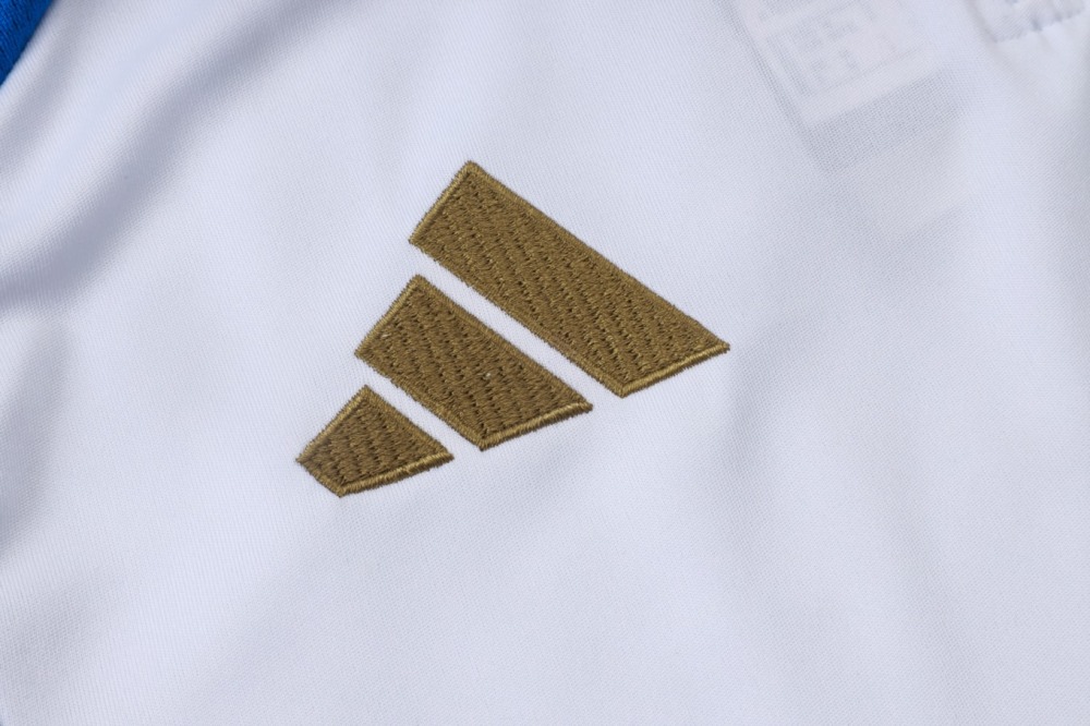 2026 Juventus White Long-sleeved half-pull training kit