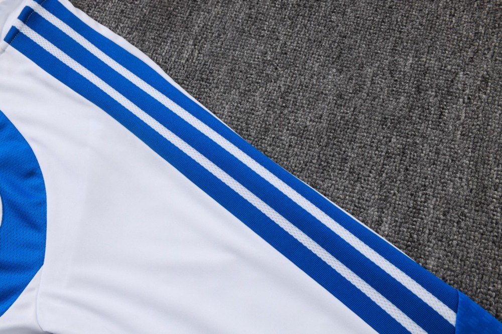 2026 Juventus White Long-sleeved half-pull training kit