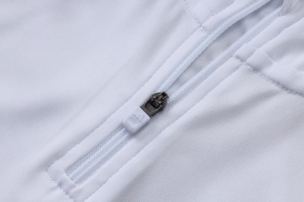 2026 Juventus White Long-sleeved half-pull training kit