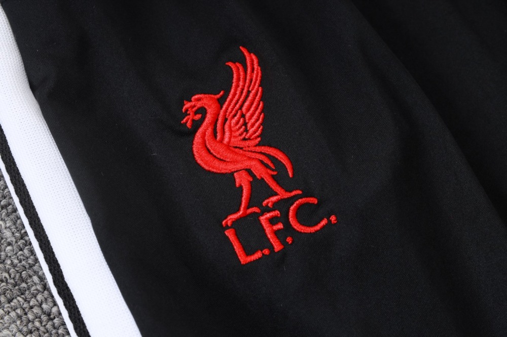 2026 Liverpool Black Long-sleeved half-pull training kit