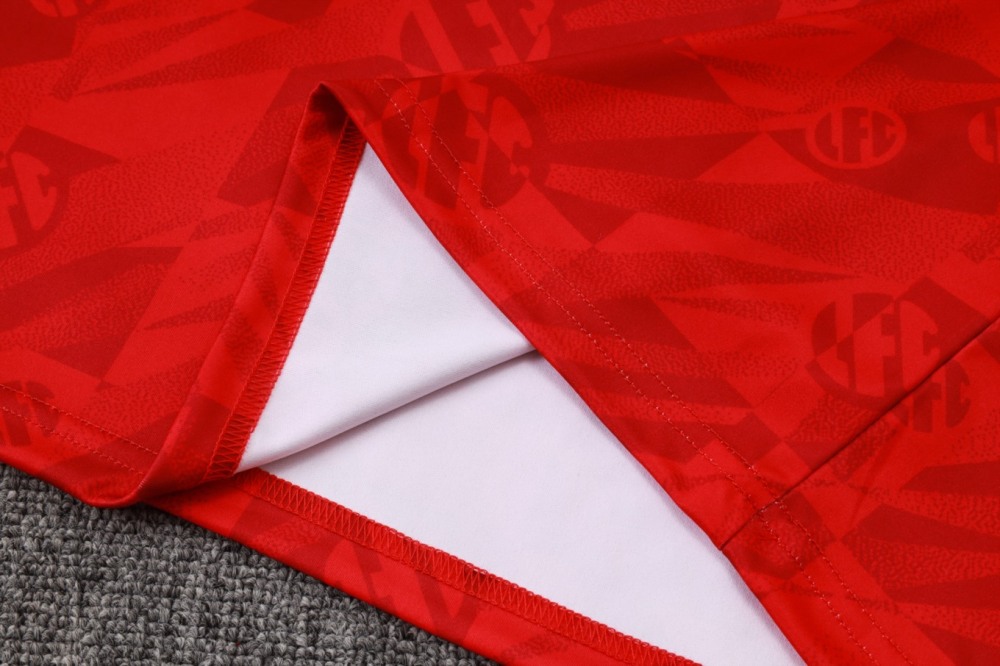2026 Liverpool Red Long-sleeved half-pull training kit