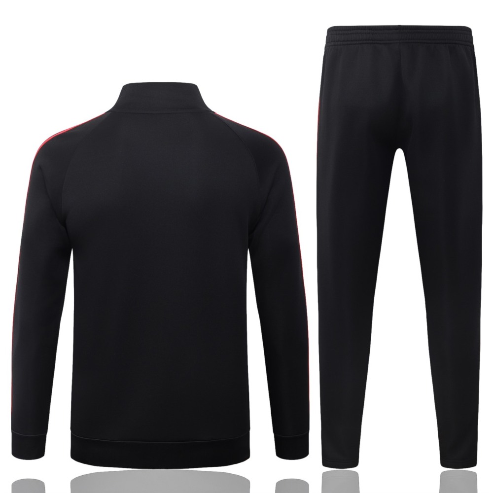 2026 Manchester United Black Jacket Training Suit Set