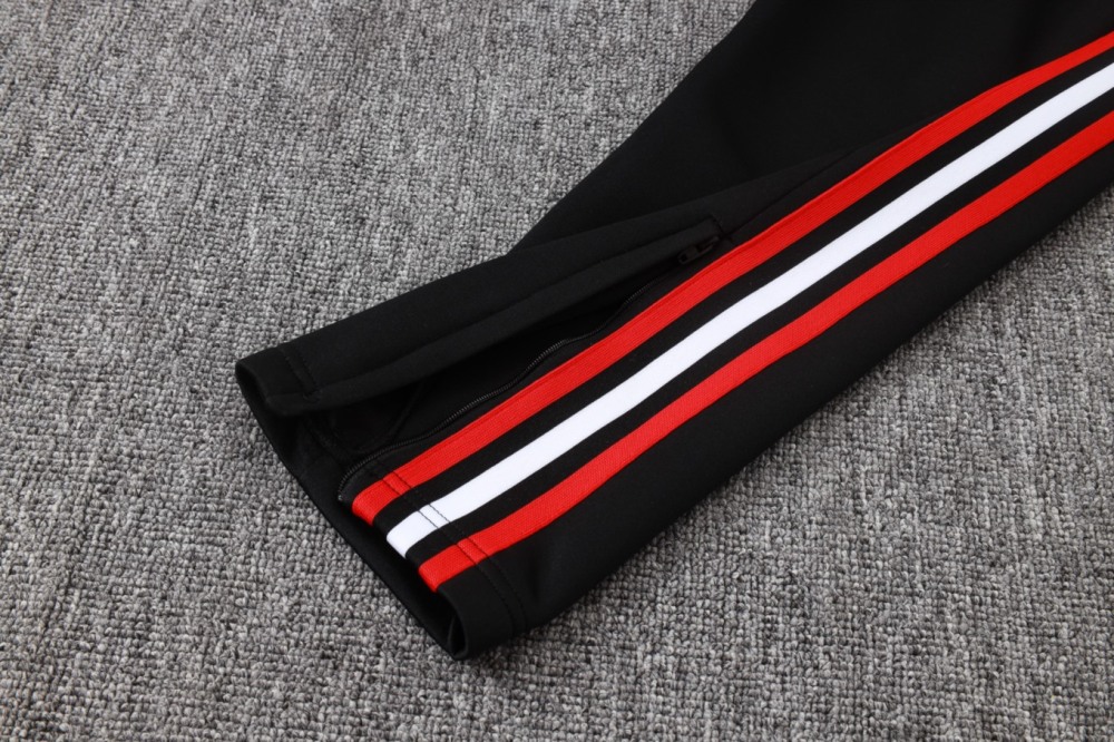 2026 Manchester United Black Jacket Training Suit Set