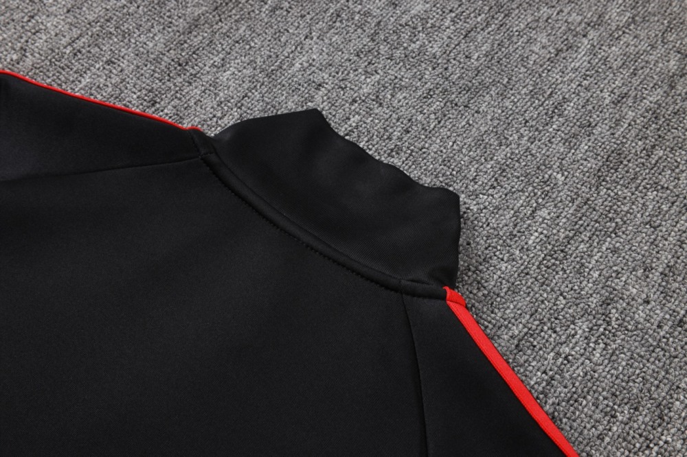 2026 Manchester United Black Jacket Training Suit Set