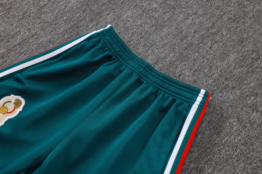 2026 Mexico Dark green Jacket Training Suit Set
