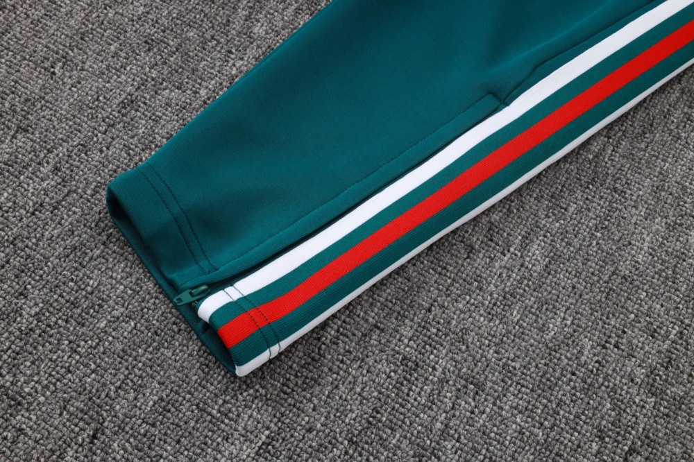 2026 Mexico Dark green Jacket Training Suit Set