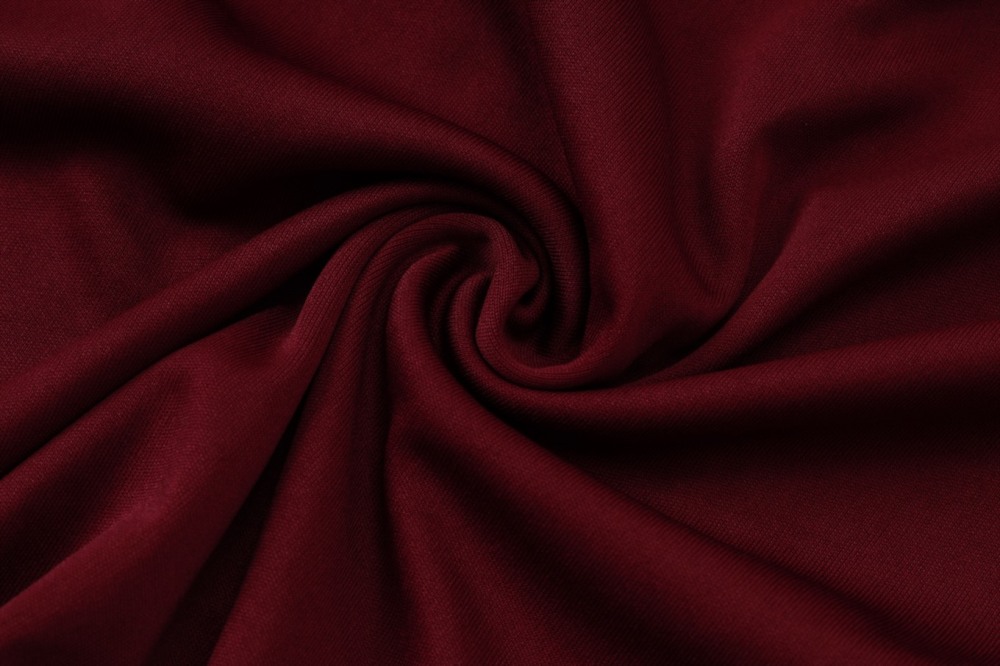 2026 Portugal Maroon Long-sleeved half-pull training kit