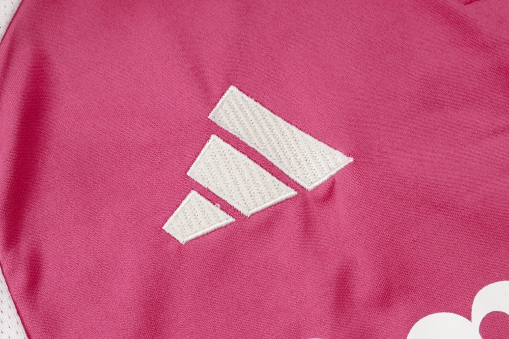 2026 Real Madrid Pink Long-sleeved half-pull training kit