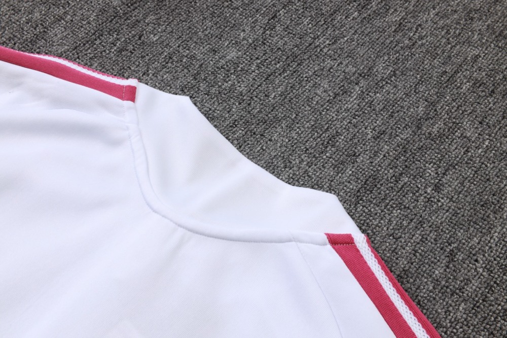 2026 Real Madrid White Jacket Training Suit Set