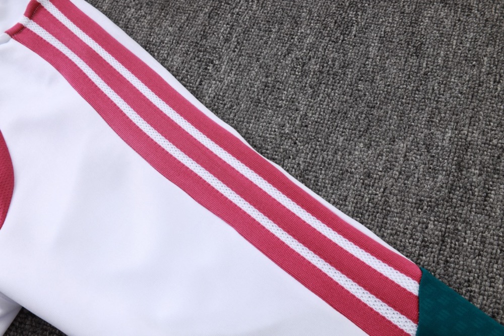 2026 Real Madrid White Jacket Training Suit Set