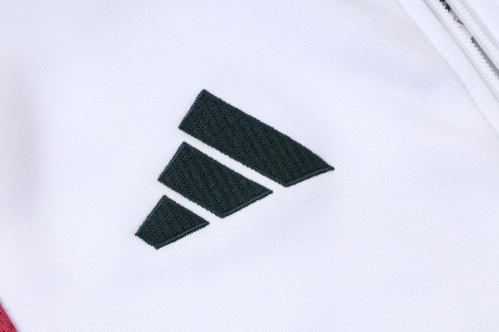 2026 Real Madrid White Jacket Training Suit Set