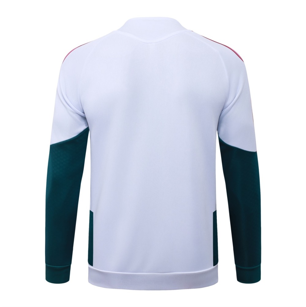 2026 Real Madrid White Jacket Training Suit Set