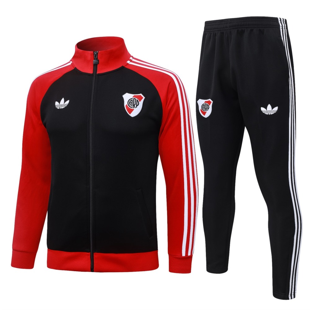 2026 Riverbed Black Jacket Training Suit Set