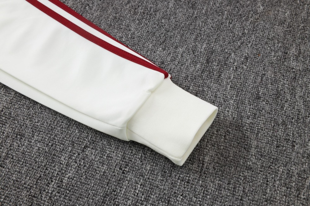 2026 Spain Off-white Jacket Training Suit Set