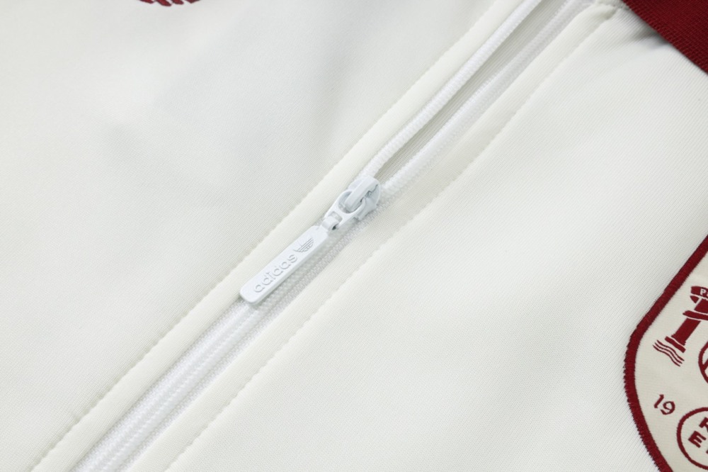 2026 Spain Off-white Jacket Training Suit Set