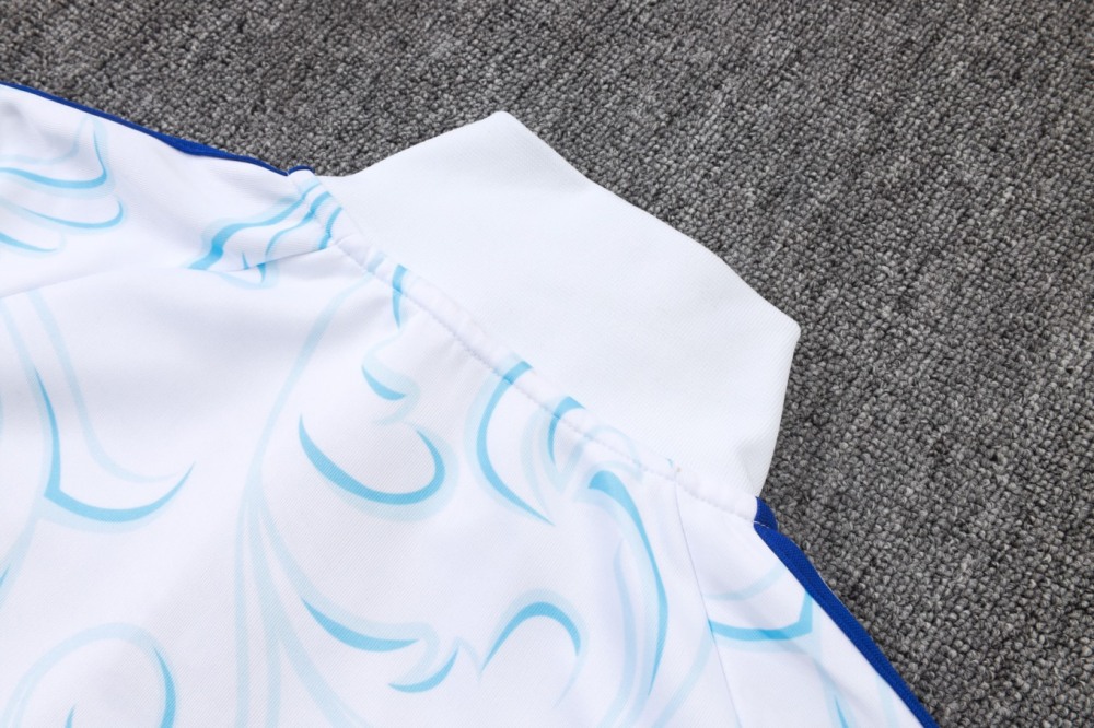 2026 Argentina White Jacket Training Suit Set