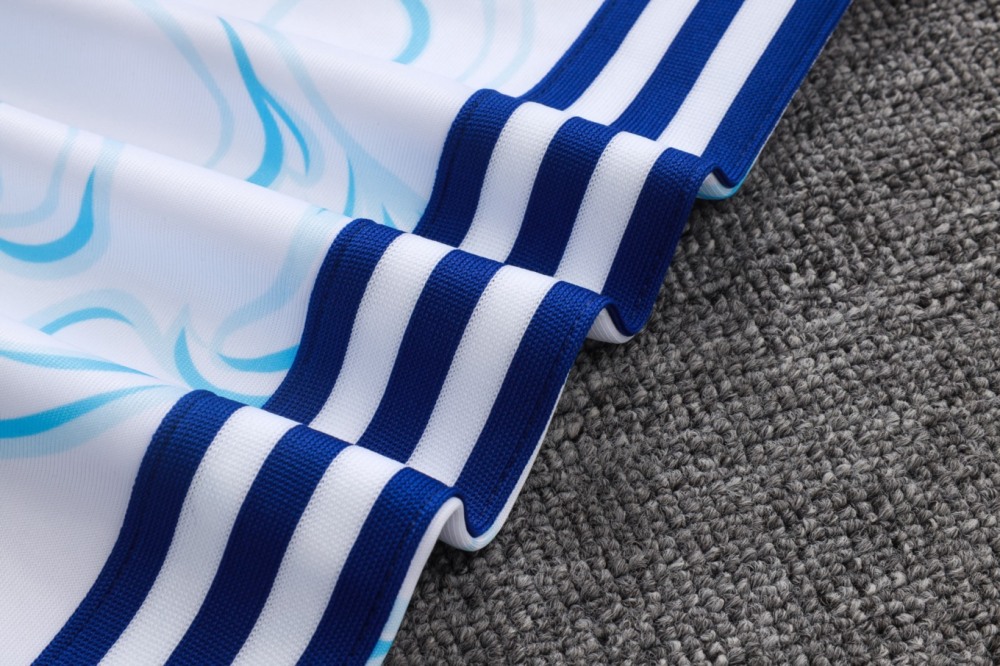 2026 Argentina White Jacket Training Suit Set