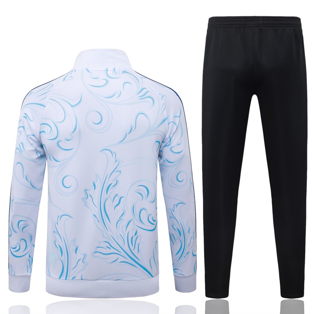 2026 Argentina White Jacket Training Suit Set