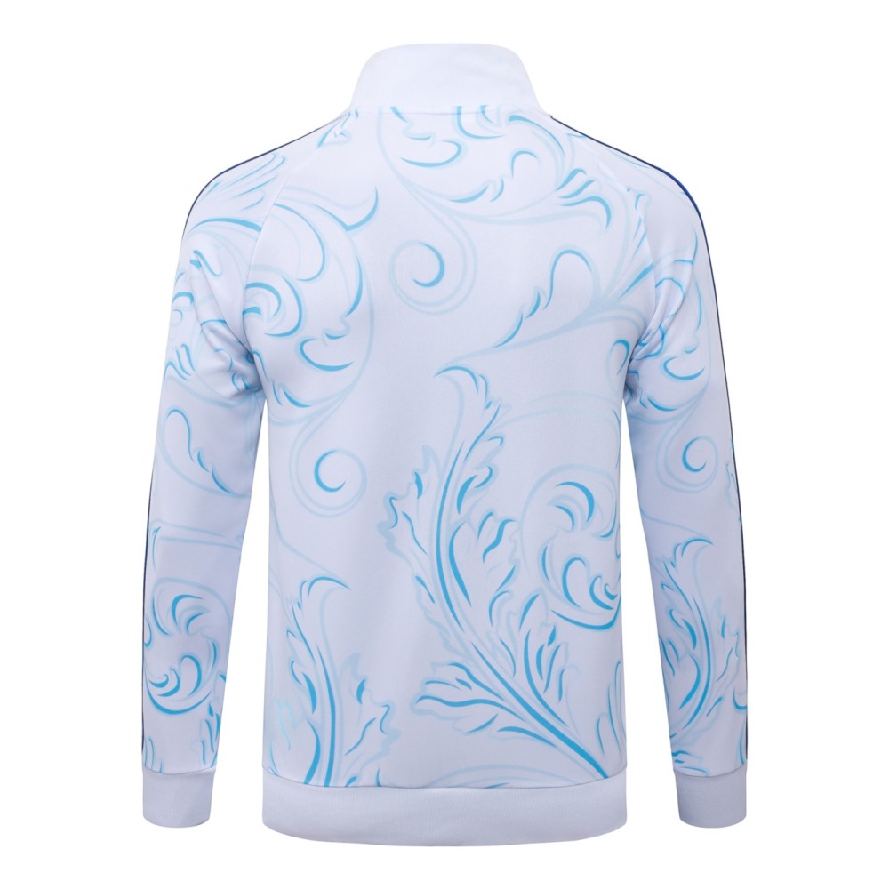 2026 Argentina White Jacket Training Suit Set