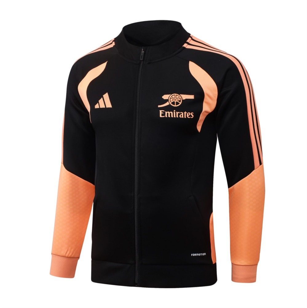 2026 Arsenal Black Jacket Training Suit Set