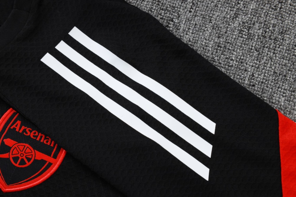 2026 Arsenal Black Training Set Shirt and Shorts