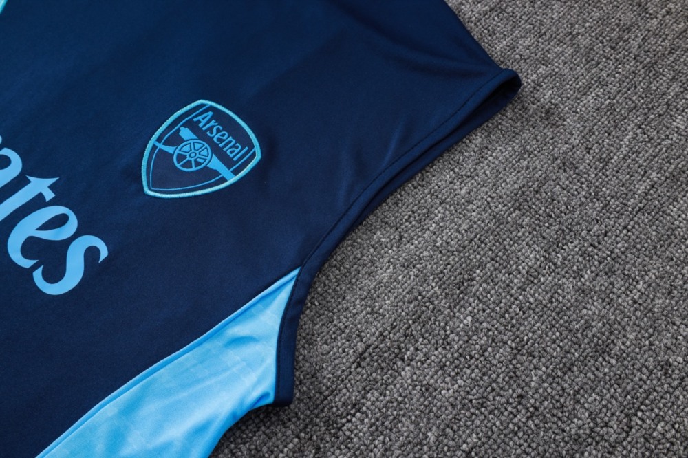 2026 Arsenal Royal blue Training Set Shirt and Shorts