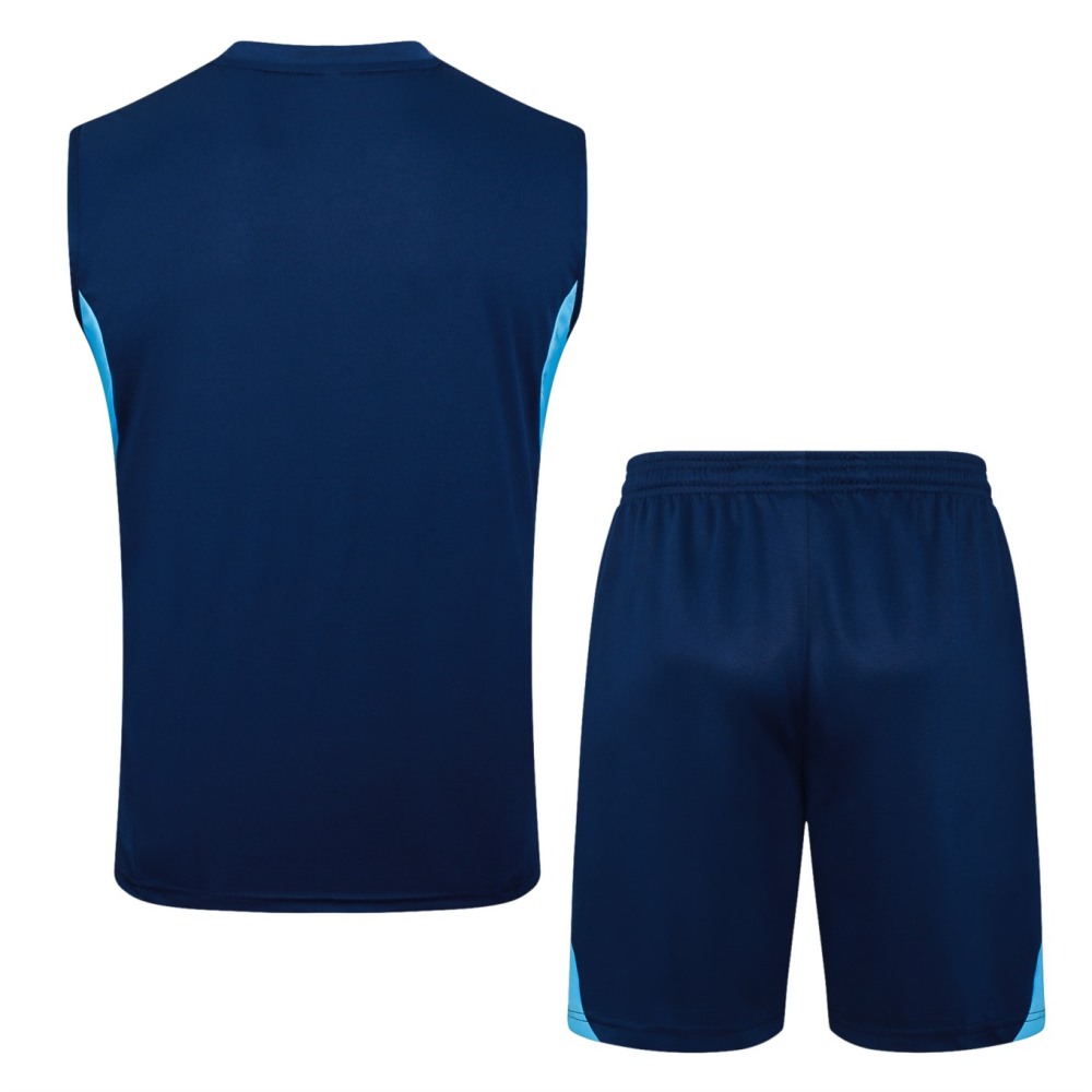 2026 Arsenal Royal blue Training Set Shirt and Shorts