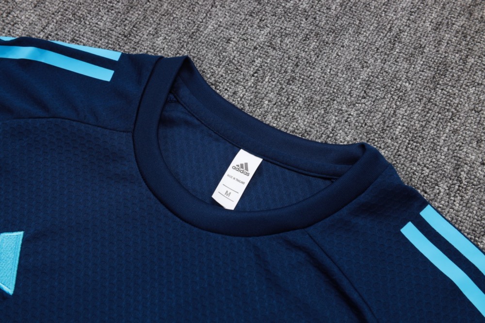 2026 Arsenal Royal blue Training Set Shirt and Shorts